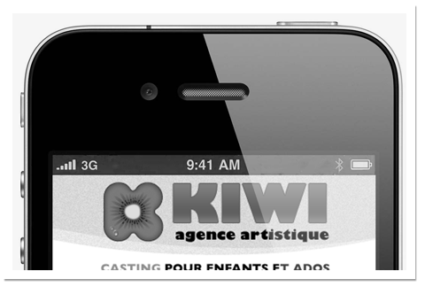 Website Agence artistique kiwi